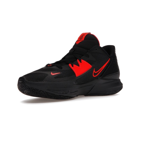 NIKE Kyrie Low 5 black bright crimson basketball shoes size men’s 8 - Picture 9 of 15